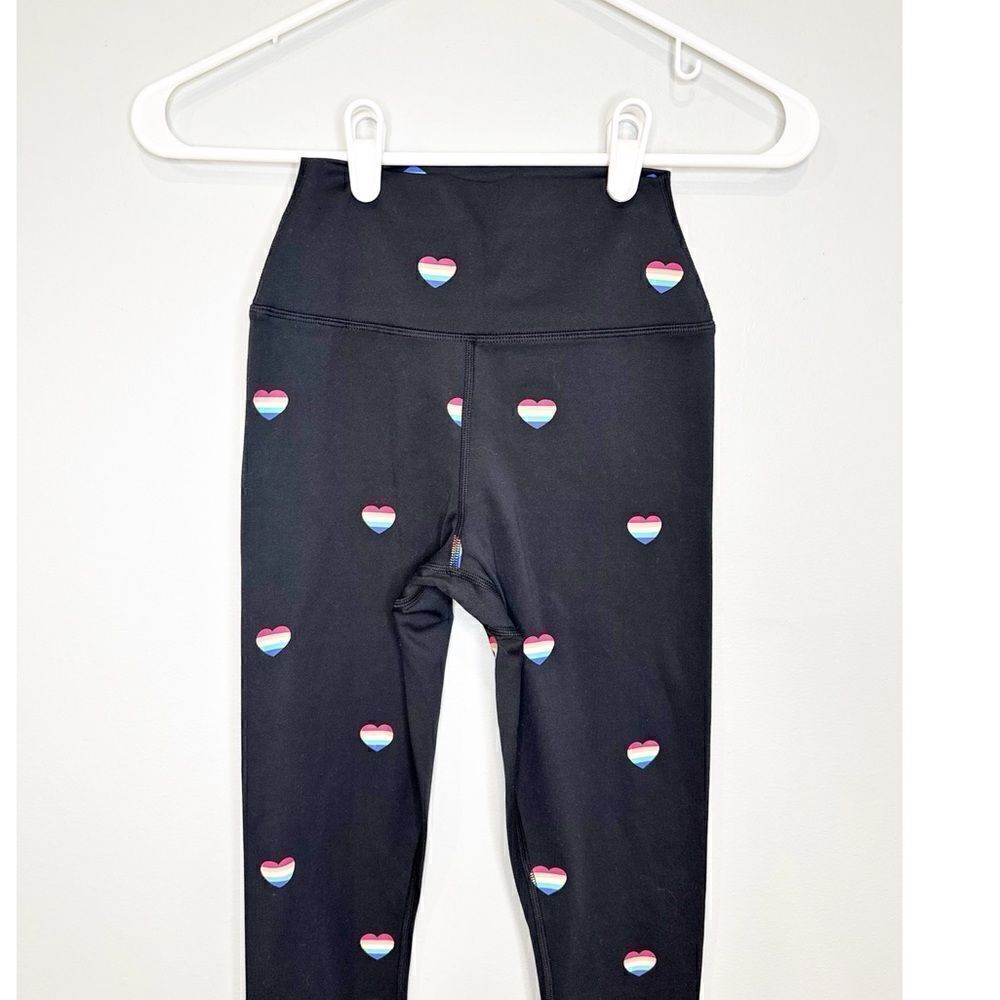 NEW Spiritual gangster rainbow heart leggings